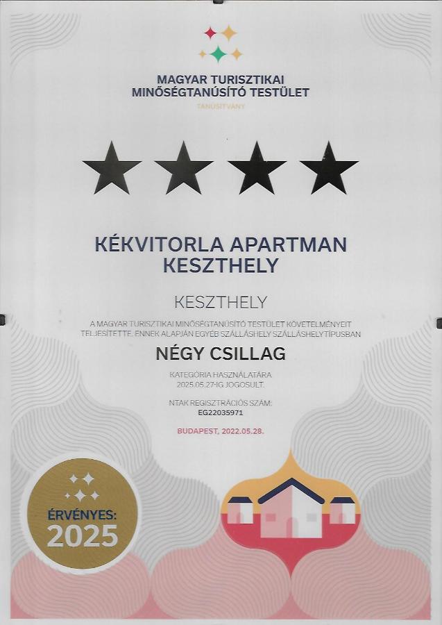 Kekvitorla Apartman Keszthely Buitenkant foto